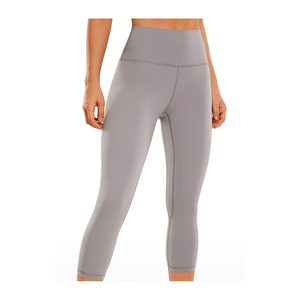 Venta al por mayor de tela transpirable cómoda mezcla Capri Leggings Entrenamiento y Yoga Diseñado para la movilidad - Product Image 1