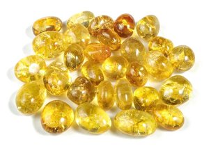 Top poli Citrine dégringolé pierre naturel dégringolé cristal dégringolé guérison en vrac dégringolé pour la décoration de bureau de guérison à la maison - Product Image 2