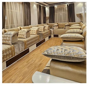 Sofá estilo Majlis árabe, diseño clásico, elegante conjunto para sala de estar, asientos de esquina de lujo, diseño que ahorra espacio - Product Image 1