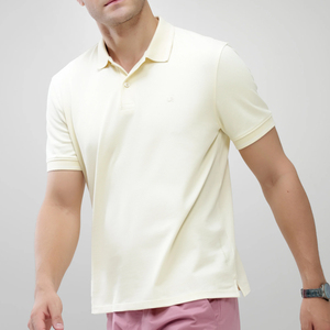 Hombres de alta calidad para Polos Ropa casual de algodón sostenible OEM personalizable-Pedido a granel MOQ Venta al por mayor para Polo Tee Sólido - Product Image 2