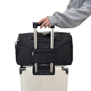 Sac de voyage de grande capacité pour vêtements avec compartiment à chaussures, séparation sec/humide, sac de sport en polyester, sacs de fitness pour femmes - Product Image 4