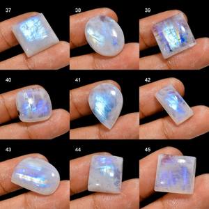 Piedra lunar de arcoíris Natural de alta calidad, piedra preciosa suelta, tamaño Tinny, piedra lunar de arcoíris Natural de alta calidad, precios de fábrica al por mayor - Product Image 4