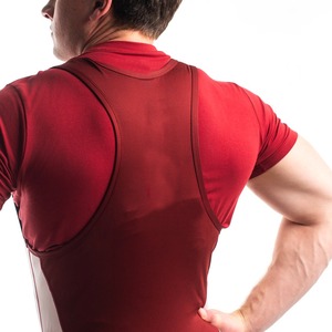 Maillots de lutte d'entraînement tricotés respirants pour hommes Power Lift Haltérophilie Spandex/Polyester Matériel Prix bas - Product Image 4