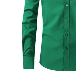 Quick Wear Men Button Up Shirt Alta calidad Diseños más demandados Peso ligero Top trending Men Button Up Shirt con baja tasa - Product Image 3
