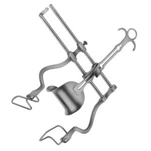 เครื่องมือผ่าตัดกระดูกและข้อแบบดึงกลับเองชนิดปลายทู่ ทำจากสแตนเลส ขนาด 130 มม. ยี่ห้อ WULLSTEIN สำหรับการผ่าตัดช่องท้อง - Product Image 6