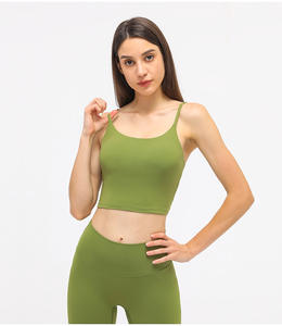 Camiseta sin mangas informal con cuello redondo para mujer, camisola bordada con logotipo personalizado para entrenamiento, camisetas sin mangas para correr y Fitness a la moda para mujer - Product Image 1