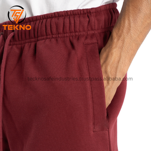 กางเกงกีฬาผู้ชายคุณภาพสูงกางเกงลำลองแบรนด์แฟชั่นใหม่สำหรับฤดูใบไม้ผลิฤดูใบไม้ร่วงผ้าป้องกันริ้วรอยผ้าซักสีเข้มออกแบบได้ตามต้องการ - Product Image 2