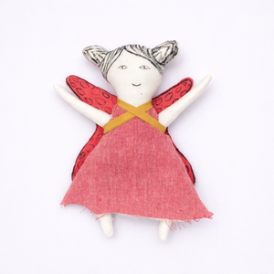 Poupée Reborn Pari - Jouet en peluche en tissu de coton doux avec perruque, couleurs assorties, 9 pouces, musicale, pour filles de 5 à 7 ans - Product Image 1