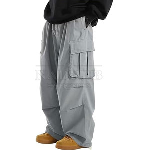 Pantalon baggy sur mesure pour hommes, taille adulte, meilleur vente de pantalon baggy pour hommes de marque privée de bonne qualité - Product Image 6