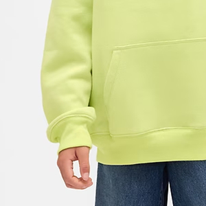 Sweat à capuche uni pour garçons, essentiel pour l'hiver, avec couture durable / Service OEM pour les acheteurs en gros, design à prix avantageux - Product Image 3