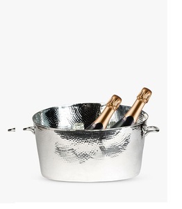 สินค้าขายดีโลหะถังน้ําแข็งสแตนเลสผนังคู่อ่างดําพร้อมฝาปิดรายการ Barware - Product Image 1