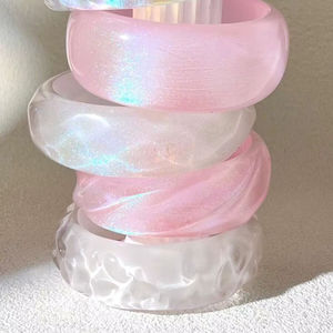 Hermoso Bangal de Resina Hecho a Mano de Alta Calidad, Resistente al Agua, para Uso Diario, Fiestas, Festivales, Bodas, Regalos - Product Image 4