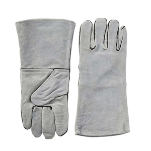 Gants de soudeur Stick/MIG de 16 pouces en cuir résistant aux épines et aux morsures avec fonction anti-coupure Taille XL 2025 - Product Image 1