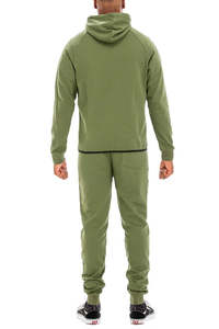 Survêtement de sport à capuche coupe ajustée, nouvelle conception, qualité supérieure, prix bas, pour l'hiver, personnalisable, idéal pour le jogging et la course à pied - Product Image 4