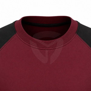 Sweat-shirt pour homme en coton mélangé, col rond, style épaules tombantes, idéal pour les tenues décontractées d'automne - Product Image 5