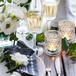 Clear Glass Candle Holder Bulk Pack Elegant Transparent Tealight & Votive Holders for Home & Events - Product Image 5