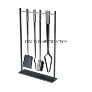 All-weather heavy-duty stainless steel fire pit tools set with rust-resistant finished and strong heatproof grip - Product Image 5