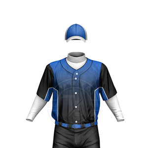 Uniforme de baseball de haute qualité de couleur personnalisée pour adultes uniforme de baseball de gros uniformes de baseball durables - Product Image 4