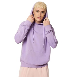 Sweat à capuche d'hiver 100 % coton polaire pour homme, style tendance, taille personnalisée, design à cordon de serrage, streetwear vierge, prix abordable - Product Image 1