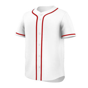 OEM mejor moda personalizada ropa deportiva uniforme de béisbol sublimación Jersey de béisbol Material de poliéster transpirable de secado rápido - Product Image 2