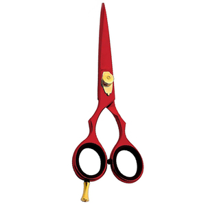 Tijeras de corte de pelo de barberos de primera calidad, tornillo ajustable de acero inoxidable, tijeras de peluquería - Product Image 2