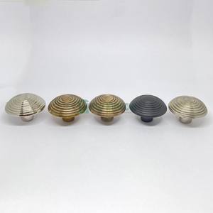 ลูกบิดทองเหลืองร่องกลมหรูหรา,แฮนด์เมดขายส่งเสร็จสิ้นสีลิ้นชักตู้ดึงจับฮาร์ดแวร์ - Product Image 6