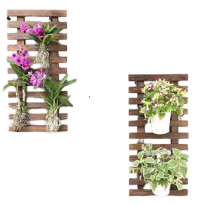 Macetas múltiples de la mejor calidad en un marco para colgar en la pared, macetas de Metal para el hogar de diseño único, macetas con revestimiento de polvo, artesanías - Product Image 3