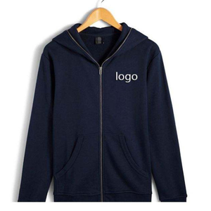 Factory Custom Men's Zip up <b>Hoodie</b> Fashion Full Zip up Men Workout Sport Hoodies Wholesale Casual Men's Plain Zip up Hoodies - Product Image 6