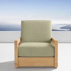 Mobilier solide de chaise de canapé simple en bois de teck avec des coussins doux pour une belle maison de style moderne - Product Image 4