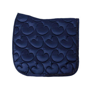 Cómoda espuma de doma suave cuidado equino multicolor satén sillín almohadilla personalización aceptada caballo suministros ecuestres - Product Image 4
