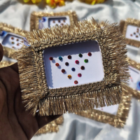 Lot de 100 Livres de Bindis en Pierre Multicolore en Gros |   Ensemble de bindis auto-adhésifs pour mariée |   Bijoux de visage et Tikka indiens |     Faveurs de Haldi