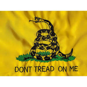 Bandera de Barco Gadsden 'Dont Tread On Me' de 12x18 Pulgadas, Hecha en EE. UU., Serpiente de Cascabel Amarilla Bordada con 2 Ojales de Latón, Resistente - Product Image 6