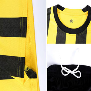 Vêtements de football originaux en gros, kit de football personnalisé, maillots imprimés, ensemble uniforme pour joueurs de football unisexes adultes, 100% polyester - Product Image 4