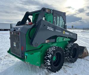 Compre al Mejor Precio: Cargador Frontal Usado para John Deere 333G, Minicargador, Cargador de Tractor, Alto Momento de Carga, Entrega Rápida Disponible - Product Image 1