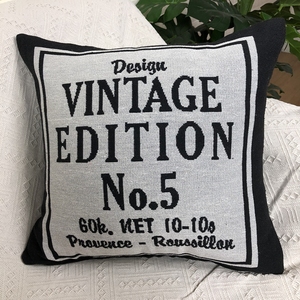 Đơn Giản Bắc Âu Hiện Đại Gối Trường Hợp Đen Trắng Hình Học Jacquard Cho Phòng Khách Văn Phòng Phòng Ngủ Trang Trí Nội Thất Cạnh Giường Ngủ Đệm - Product Image 3