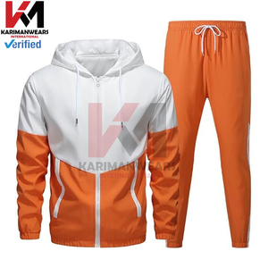 Retro 80s 90s Color Block Tracksuit Costume Set Women <b>Men</b> Vintage Windbreaker Outfit Long Sleeve <b>Zip</b>-Up Jacket Matching Pants - Product Image 5