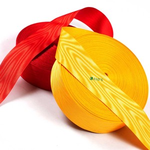 Custom High Quality Medal Ribbon Ceremony <b>Accessories</b> Satin Uniform Ribbon <b>Braids</b> Water Mylar Silk Material Personalised Logo - Product Image 2