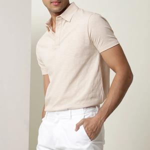 พิมพ์เสื้อโปโลผู้ชายผ้าฝ้าย100% ปักโลโก้ครึ่งแขนเสื้อ T คอปกกอล์ฟโปโลเสื้อยืดผู้ผลิตจาก BD - Product Image 5