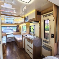 Caravanes tout-terrain personnalisées en aluminium pour le camping et l'aventure