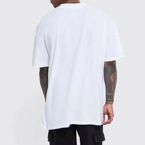 Camiseta Unisex de Verano 100% Algodón Ecológico de Secado Rápido con Diseño Personalizado e Impresión de Logotipo, Talla Grande - Product Image 3