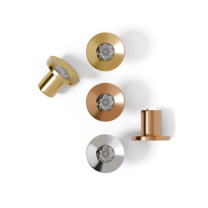 Boutons de tiroir en diamant en zinc Luxueux Design élégant Durable en alliage de zinc Résistant à la rouille Grip confortable Installation facile - Product Image 2