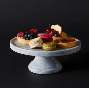 Atractivo diseñador decoración madera y mármol soporte para pasteles bodas y eventos especiales Venta caliente últimos soportes para pasteles - Product Image 6