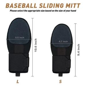 Hot Sale Adjustable <b>Baseball</b> Sliding <b>Mitt</b> Wrist Protector Gloves Breathable Neoprene for Players guantes deslizantes de beisbol - Product Image 4