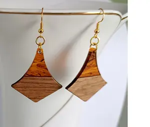 Wooden Latest Hoop Earrings With New Fashion Gold Earring Hoops And Cheap Earring Sets For Women