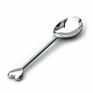 Ensemble de service en acier inoxydable or mat poli manche en bois complet ensemble de service de bar à salade serveur de soupe de mariage - Product Image 6