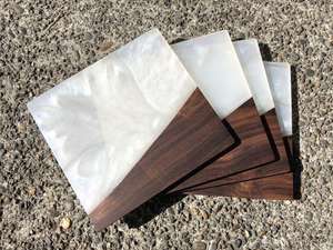 Handmade <b>wooden</b> <b>coaster</b> with resin epoxy finsh round shape rustic home decor - Product Image 2