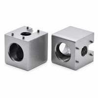 Connecteur d'extrémité MISSDAKE Série Euro 30 pour profilé aluminium TPER B Type T Joint d'angle cubique Rainure en T