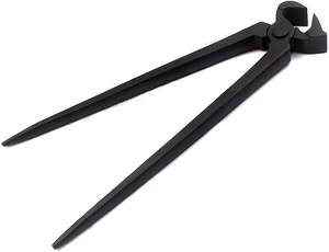 Outils de maréchal-ferrant, pinces à sabots demi-rondes de 12 pouces, en alliage d'aluminium, réutilisables, instruments vétérinaires pour grands animaux, certifiés CE ISO - Product Image 5