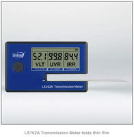 Alat Ukur UV IR HOHOFILM LS162A untuk Film Kaca Mobil, Mengukur VLT pada 380-760nm, UV 365nm, IR 1400nm