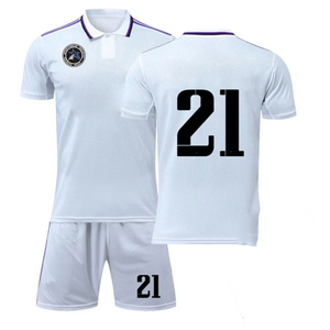 Personalizable 100% Poliéster Adulto Fútbol Uniforme Sublimación Bordado Equipo Fútbol Jersey Logotipo Personalizado Nombre Personalizado - Product Image 2